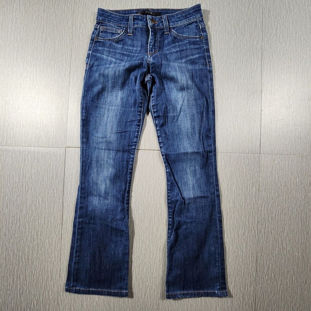 Joe's Jeans Curvy Boot Cut Blue Medium Wash Jeans Women's Size 25 (25x28) EUC